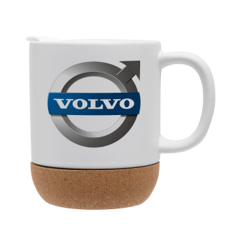 VOLVO, Ceramic coffee mug Cork (MAT), 330ml (1pcs)