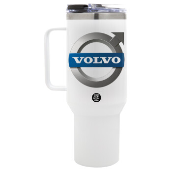 VOLVO, Mega Tumbler με καπάκι, διπλού τοιχώματος (θερμό) 1,2L