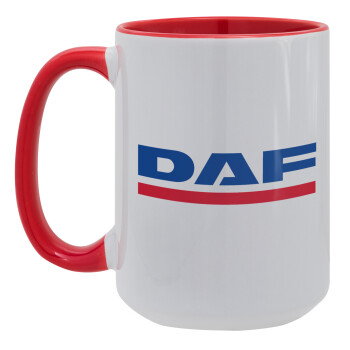 DAF, Κούπα Mega 15oz, κεραμική Κόκκινη, 450ml