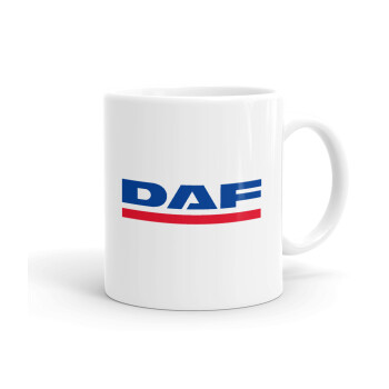DAF, Ceramic coffee mug, 330ml (1pcs)