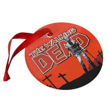 The Walking Dead, Christmas ornament glass 9cm