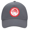 Ultimate Adult Hat Grey, (100% COTTON DRILL, ADULT, UNISEX, ONE SIZE)