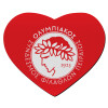 Mousepad heart 23x20cm